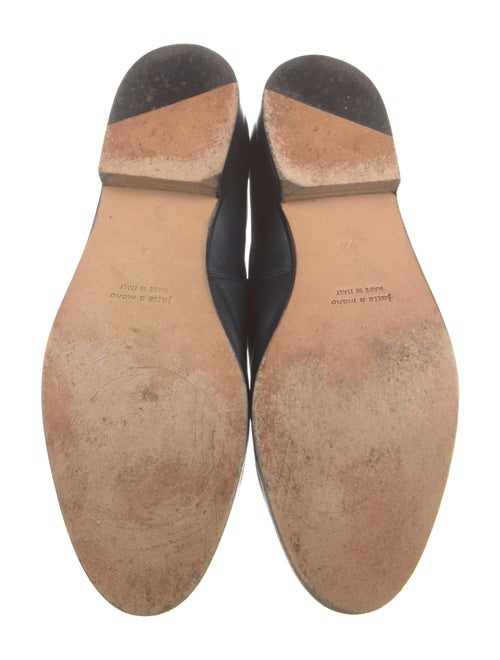 Henry Beguelin Leather Moto Boots