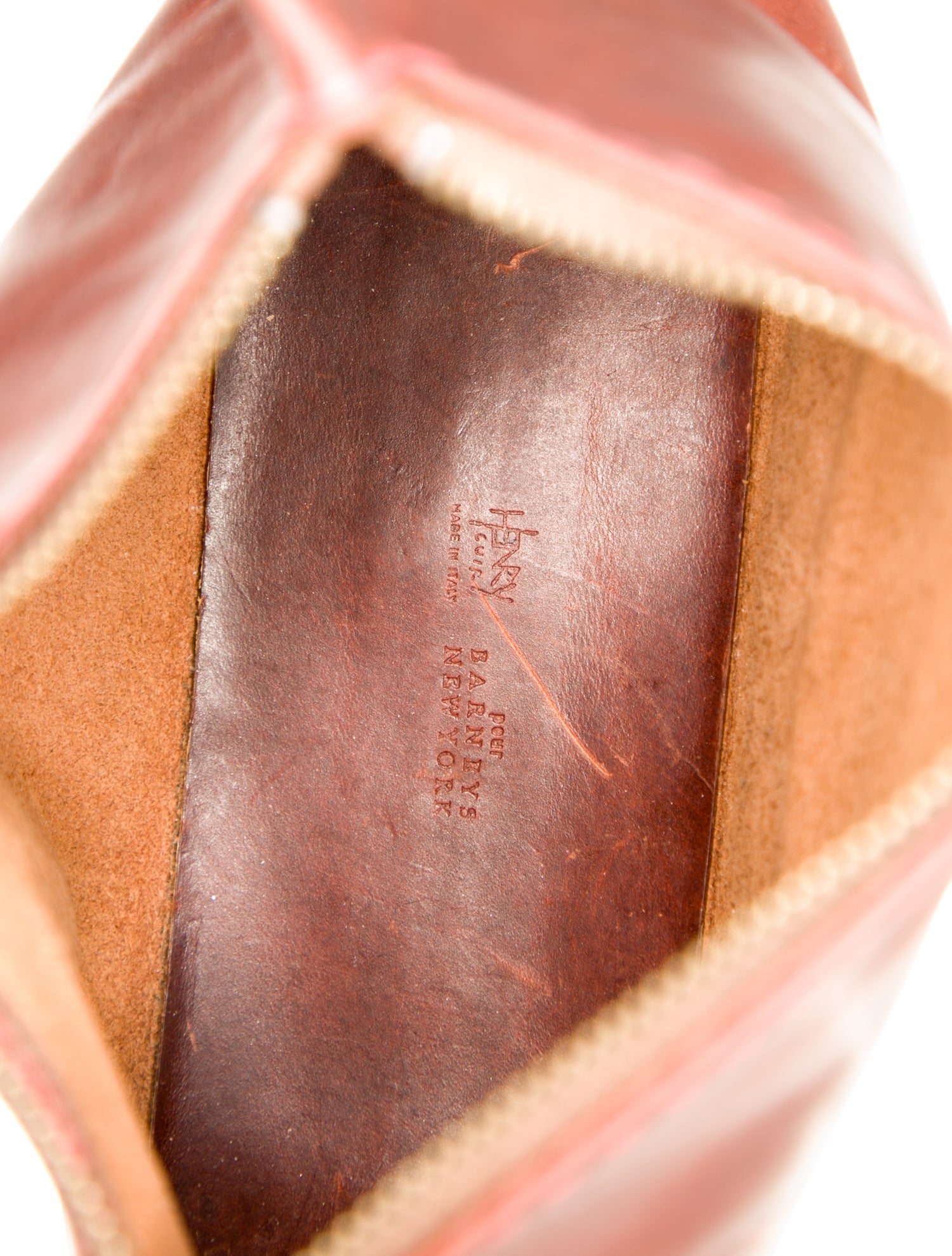 Henry Beguelin Leather Clutch