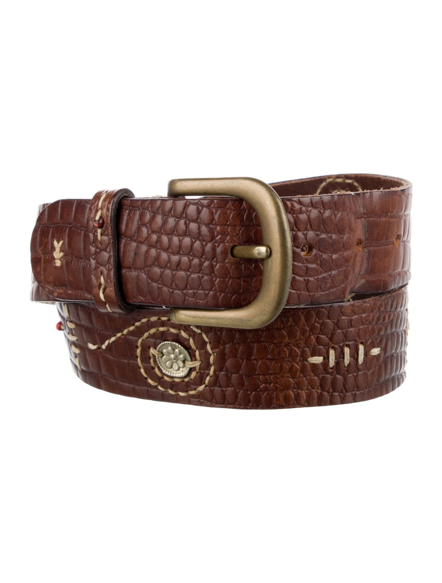 Henry Beguelin Leather Belt
