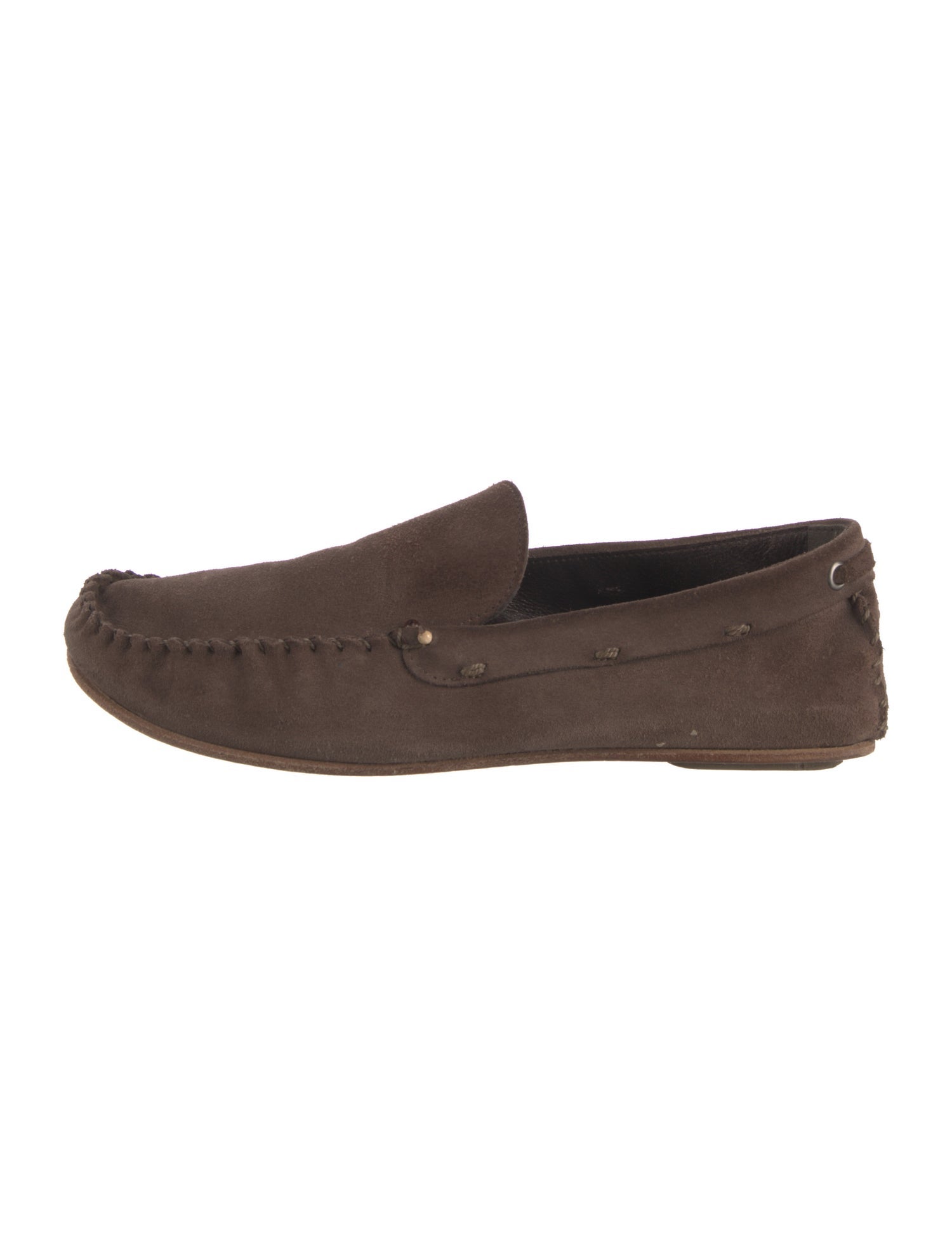 Henry Beguelin Suede Moccasins