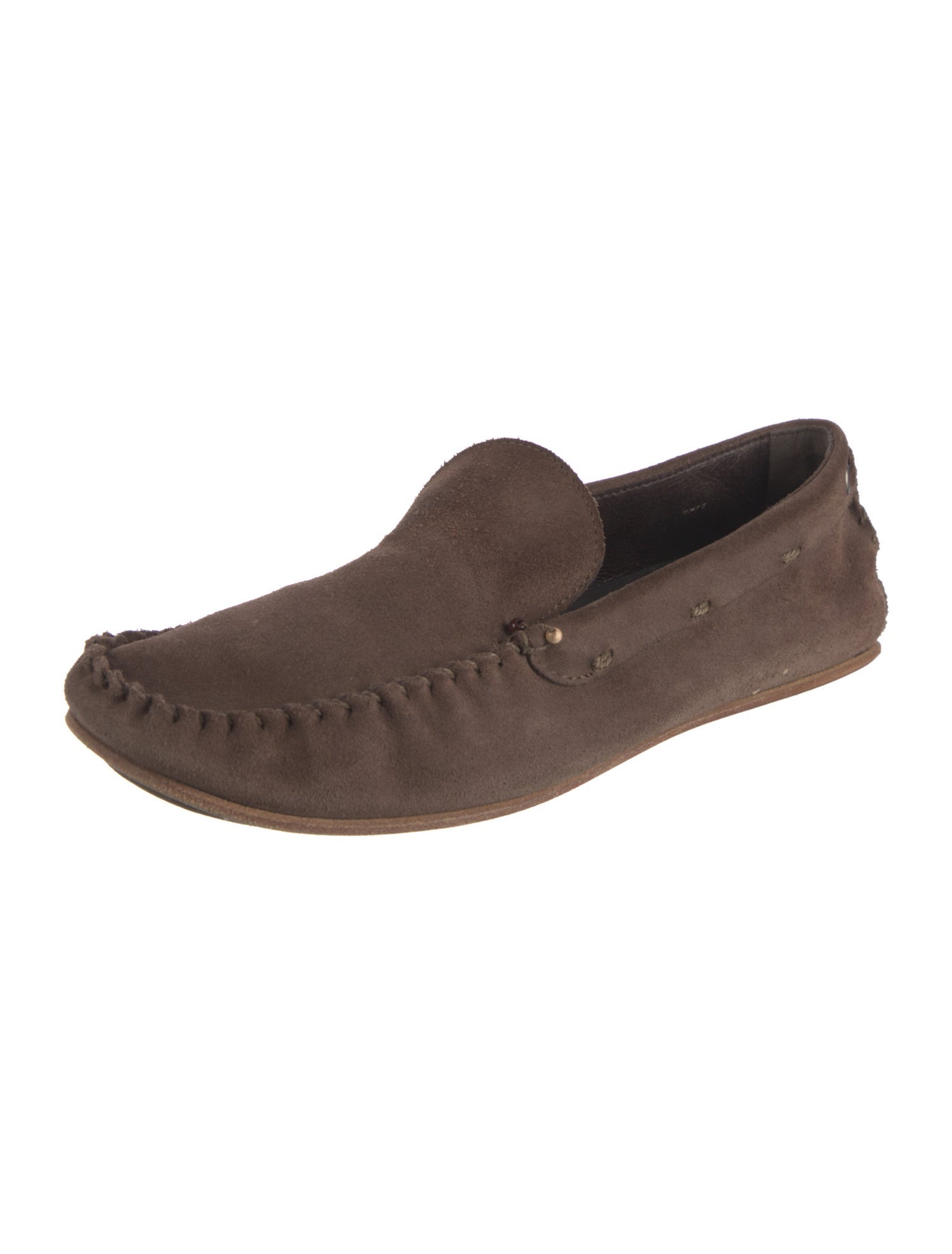 Henry Beguelin Suede Moccasins