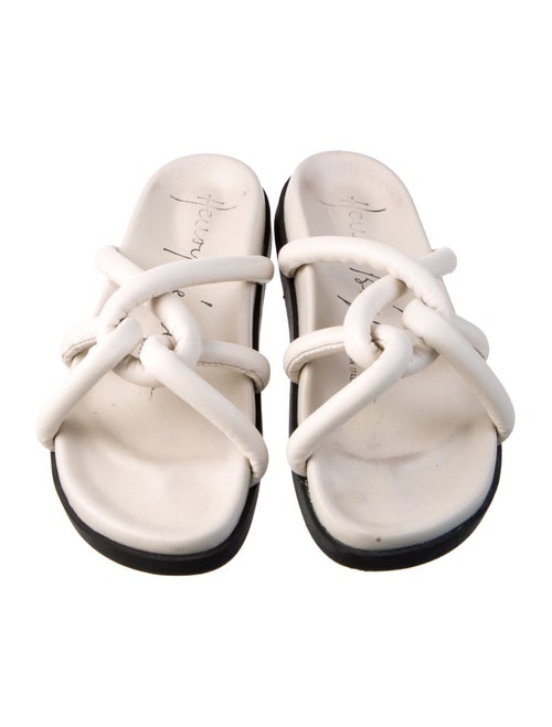 Henry Beguelin Leather Slides