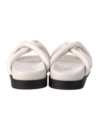 Henry Beguelin Leather Slides