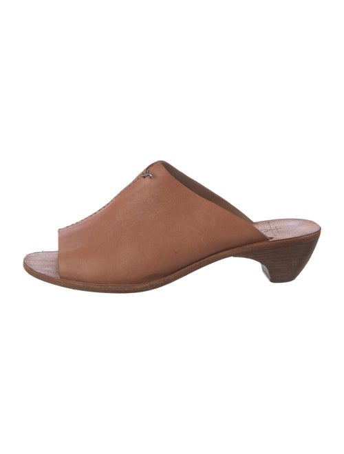 Henry Beguelin Leather Slides