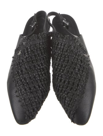 Henry Beguelin Leather Slingback Flats