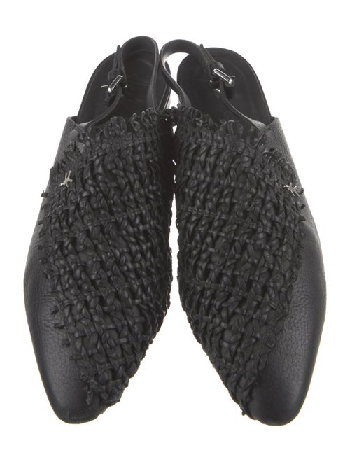 Henry Beguelin Leather Slingback Flats