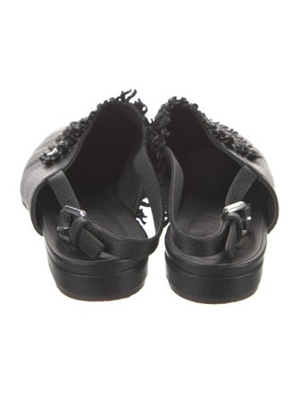 Henry Beguelin Leather Slingback Flats