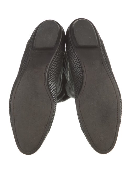 Henry Beguelin Suede Animal Print Boots