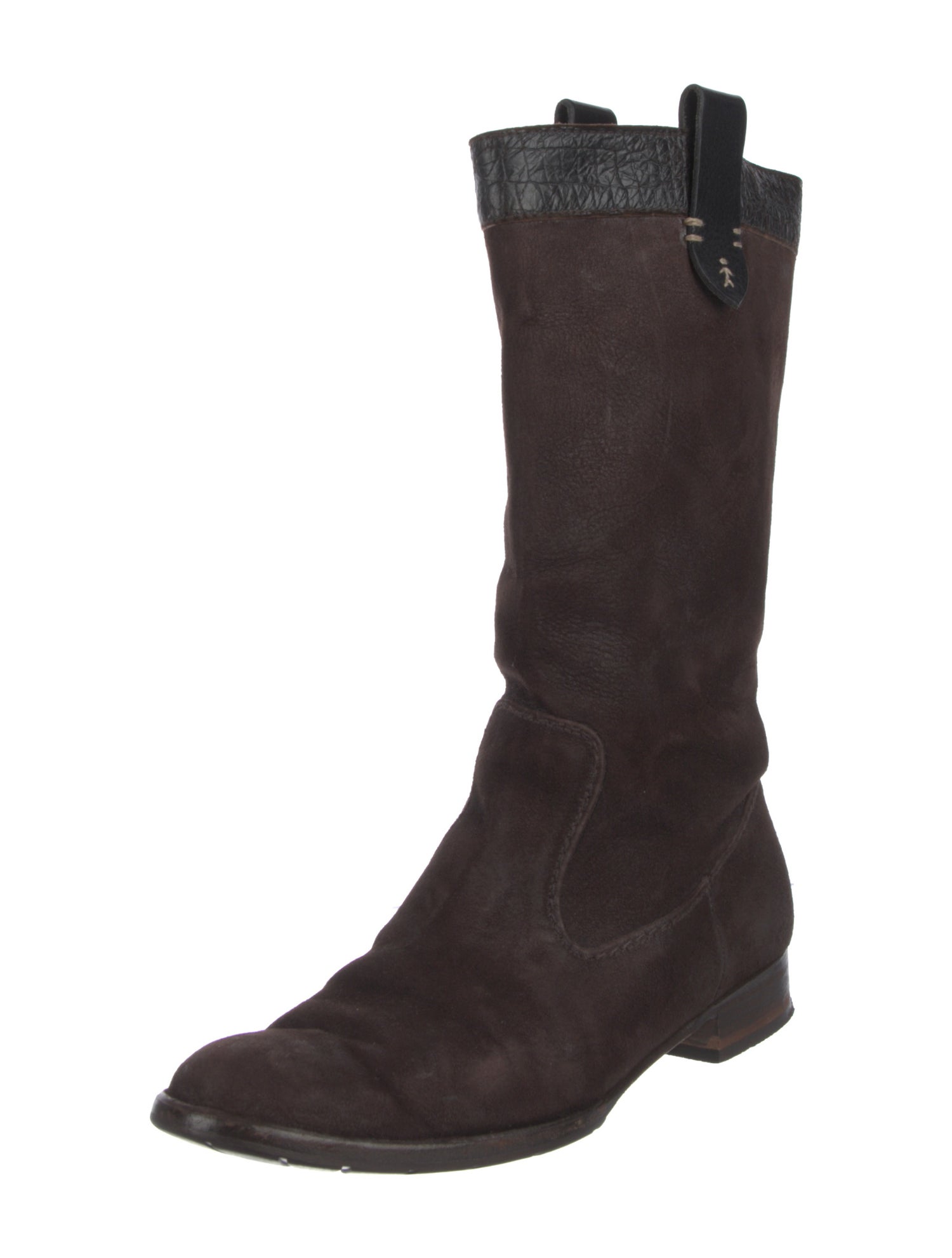 Henry Beguelin Ponyhair Moto Boots