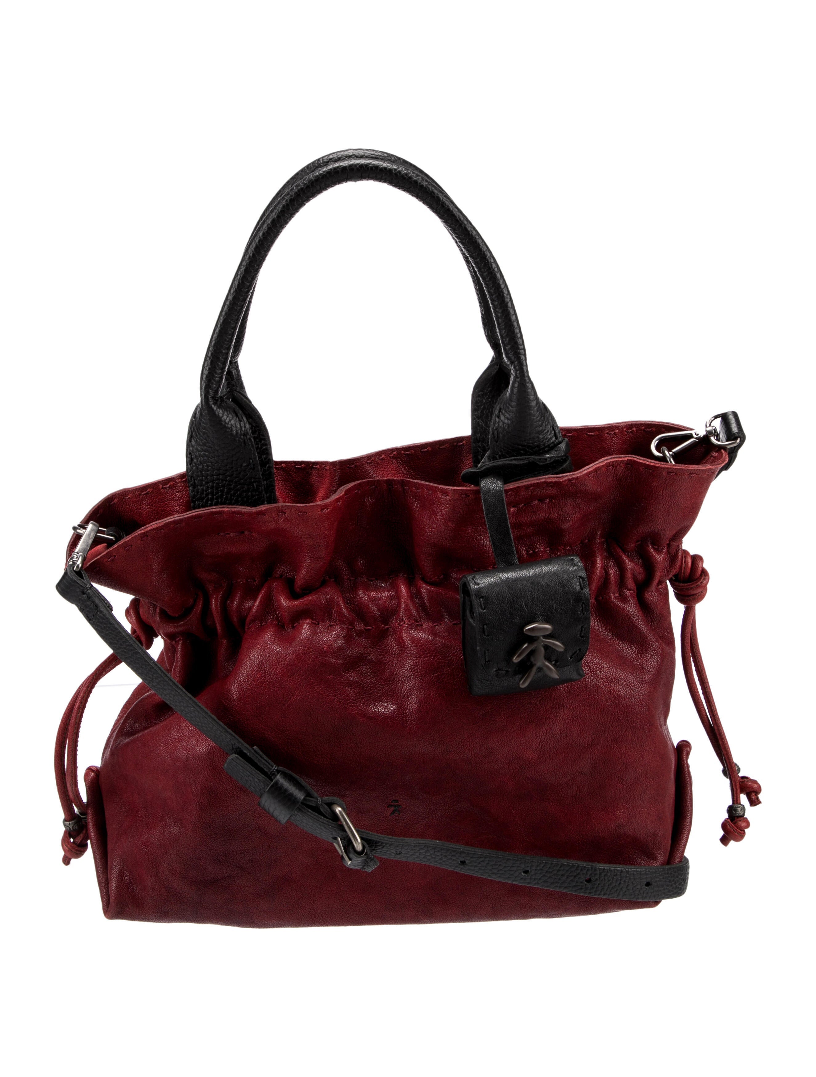 Henry Beguelin Leather Top Handle Bag
