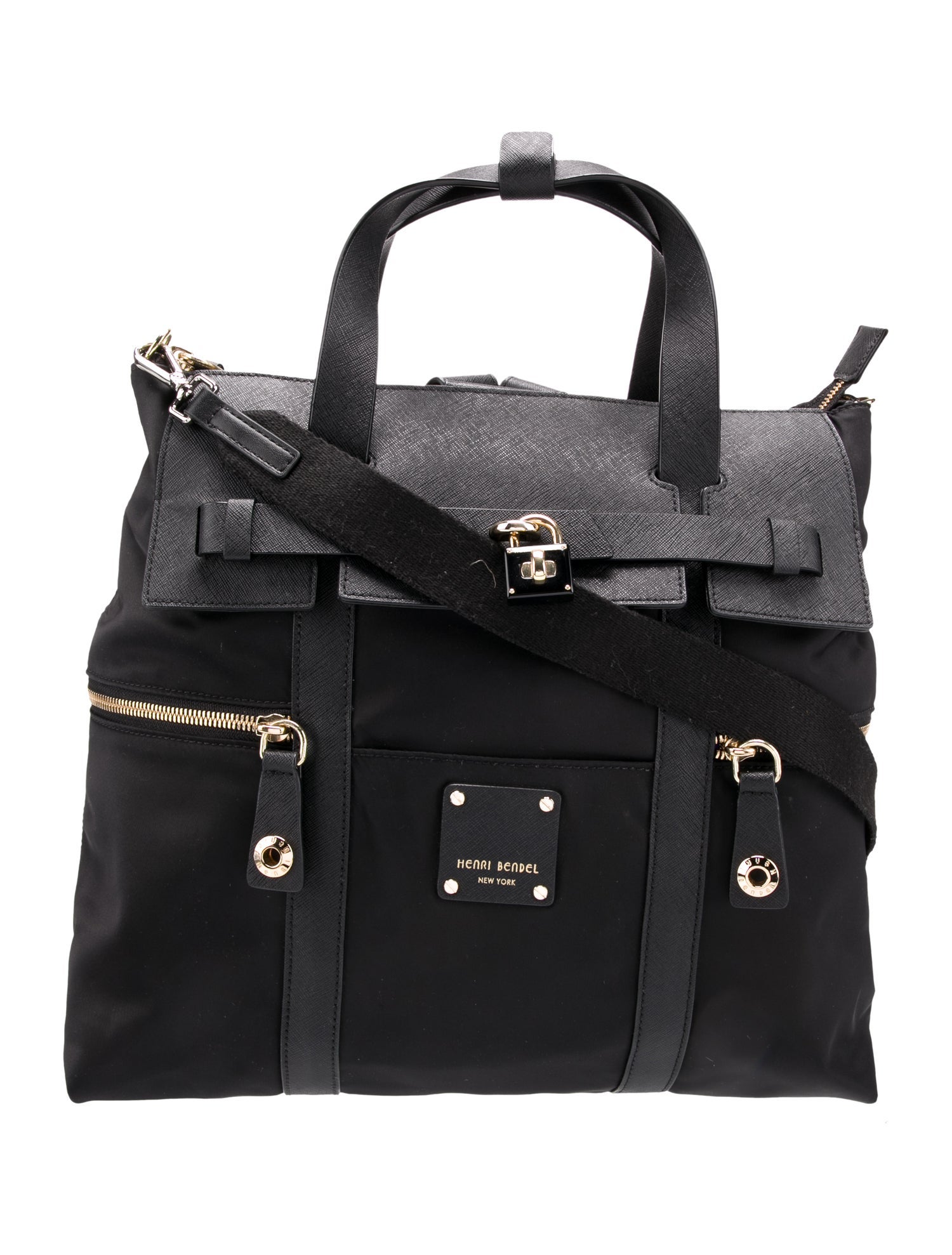 Henry Beguelin Nylon Top Handle Bag