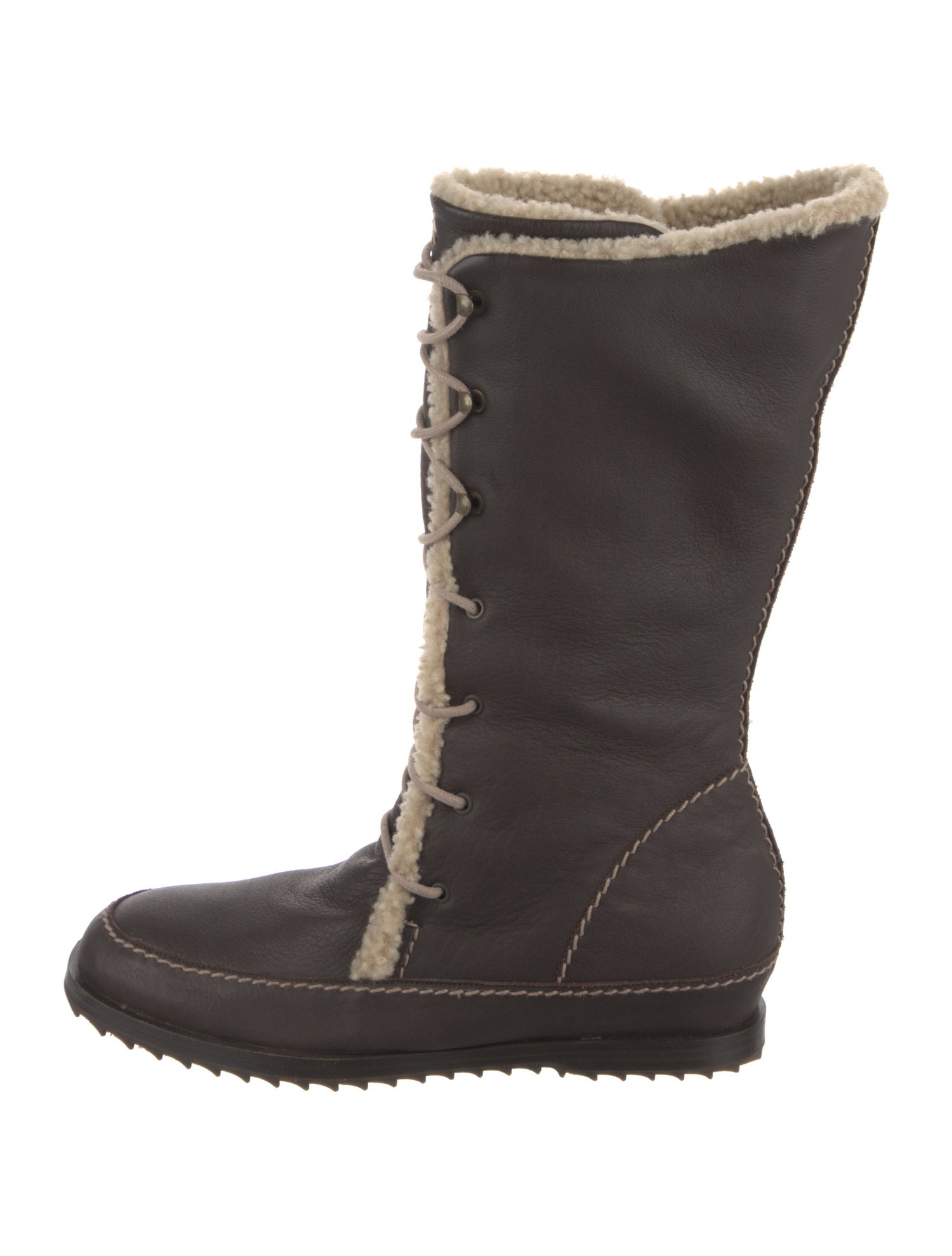 Henry Beguelin Leather Lace-Up Boots
