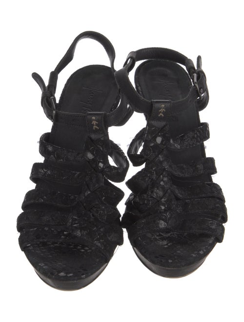 Henry Beguelin Suede Gladiator Sandals