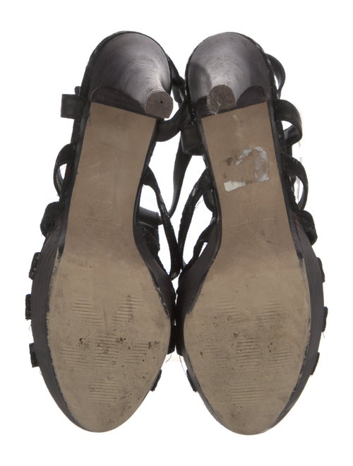 Henry Beguelin Suede Gladiator Sandals