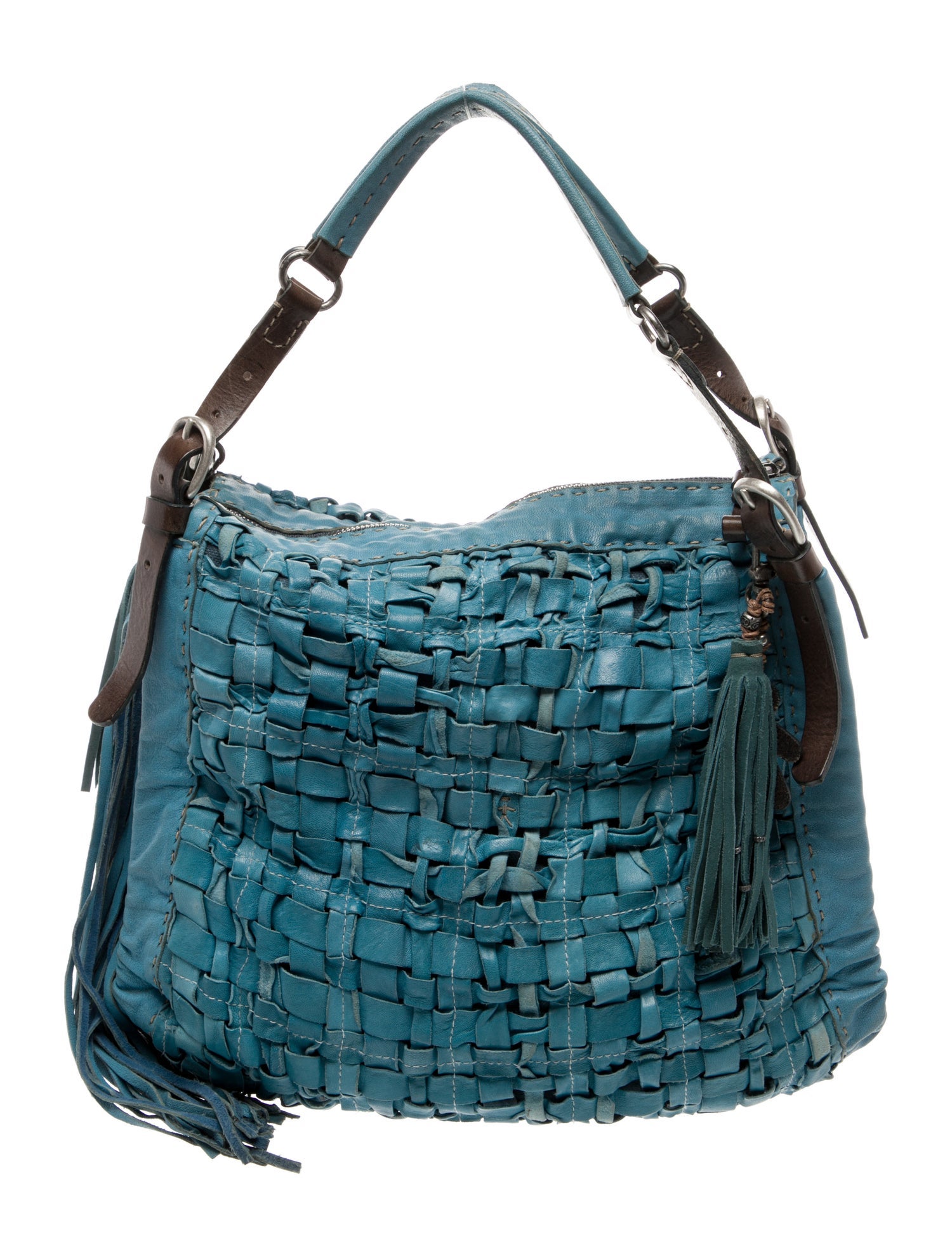 Henry Beguelin Leather Shoulder Bag