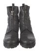Henry Beguelin Leather Combat Boots