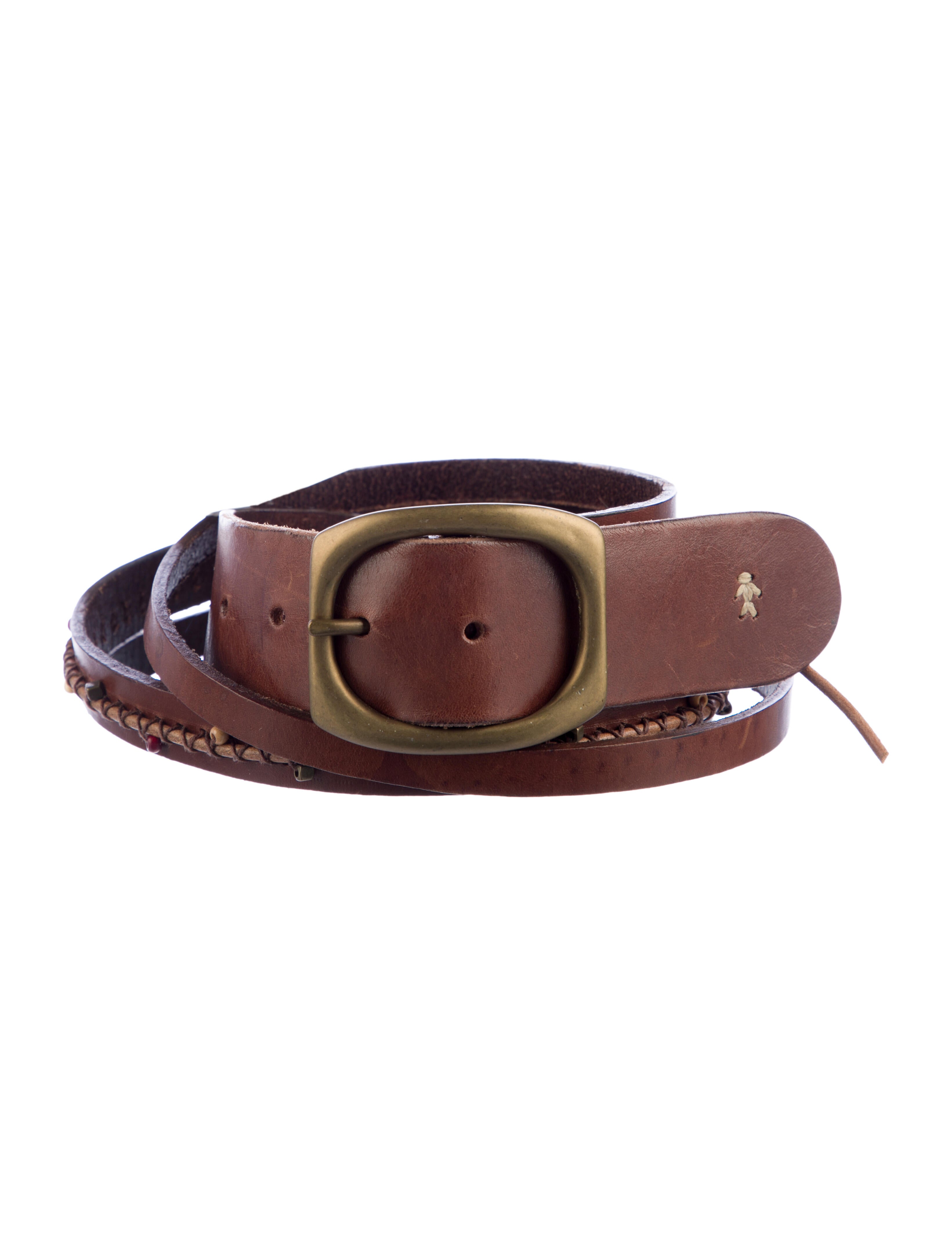 Henry Beguelin Leather Waist Belt