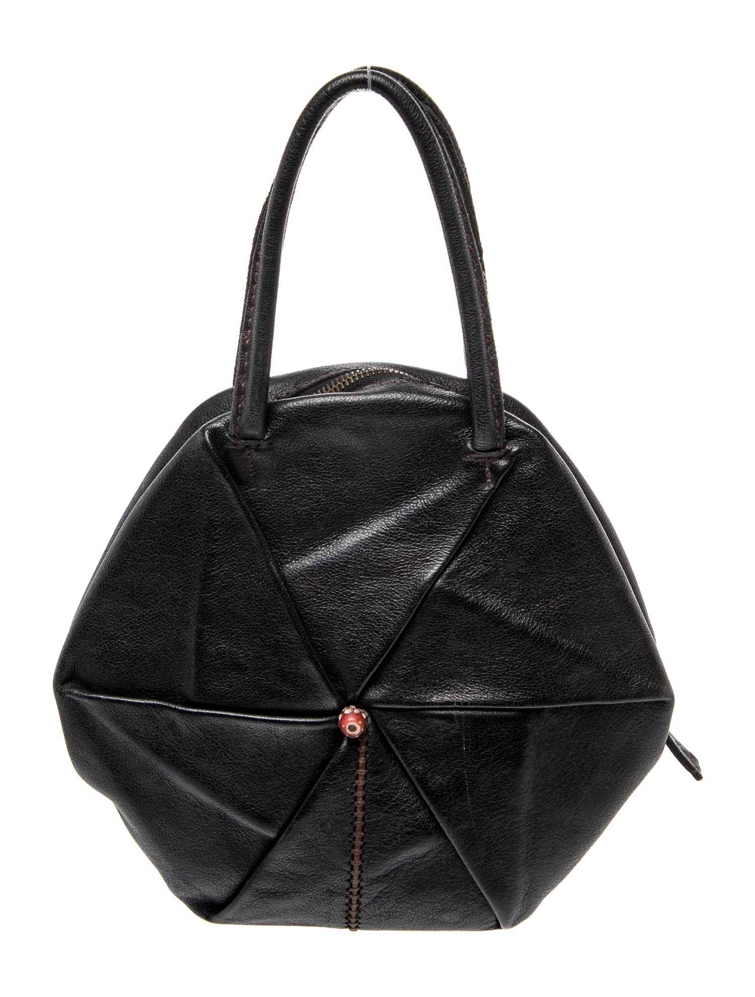 Henry Beguelin Leather Top Handle Bag