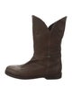 Henry Beguelin Leather Western Boots