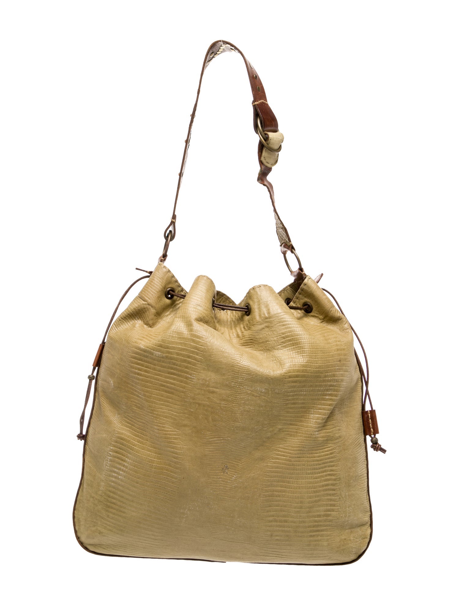 Henry Beguelin Embossed Leather Evening Bag