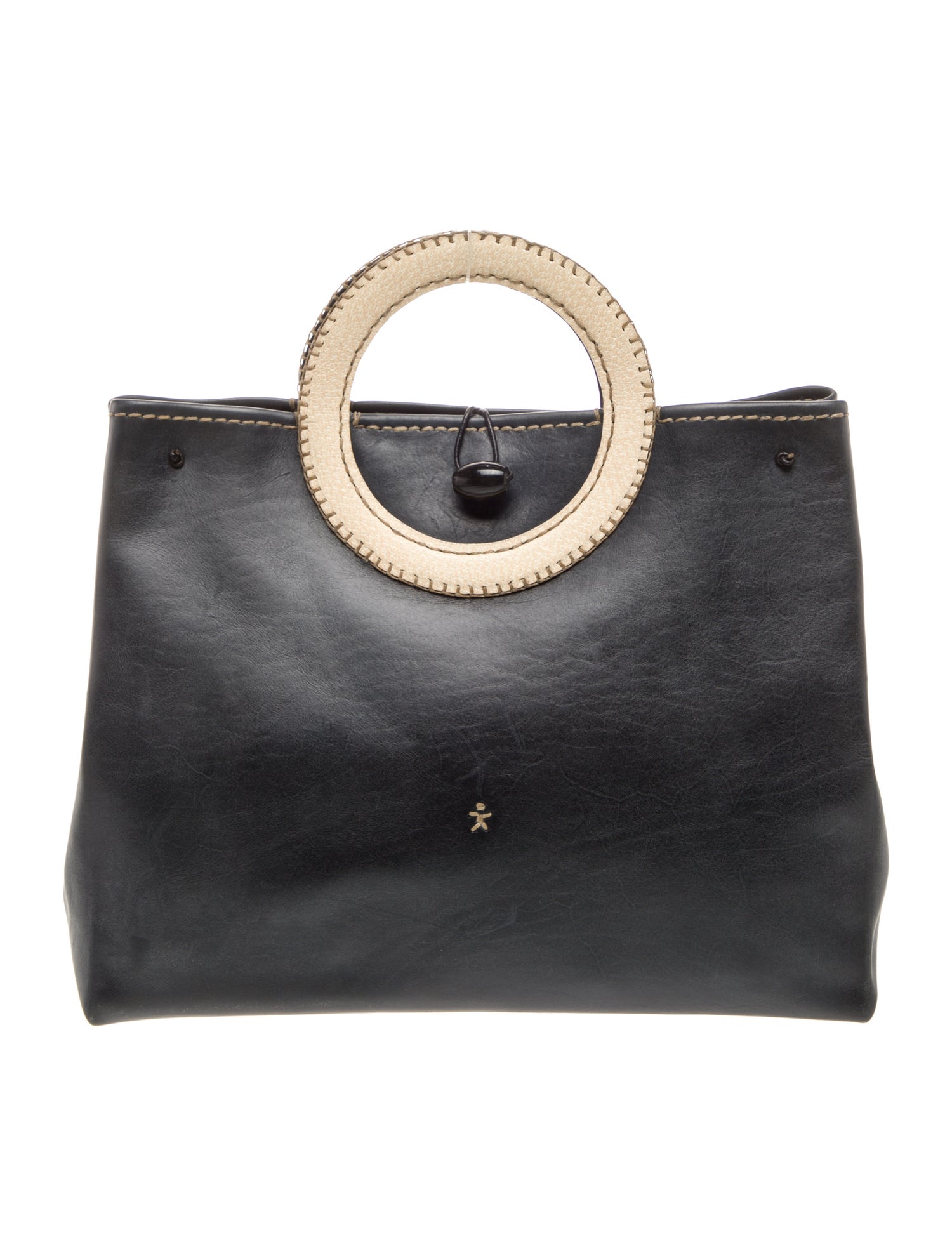 Henry Beguelin Leather Top Handle Bag