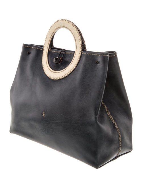 Henry Beguelin Leather Top Handle Bag