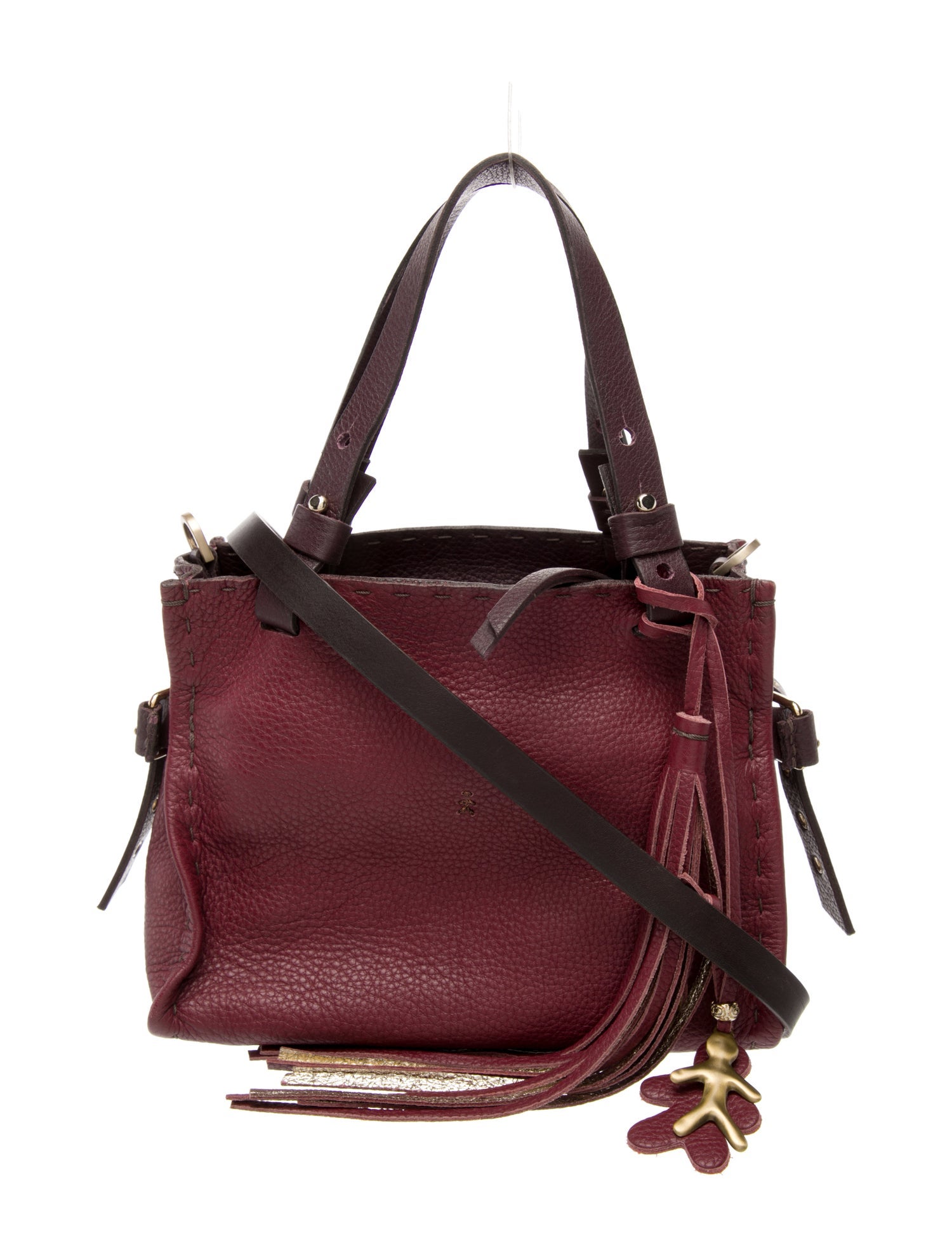 Henry Beguelin Leather Top Handle Bag