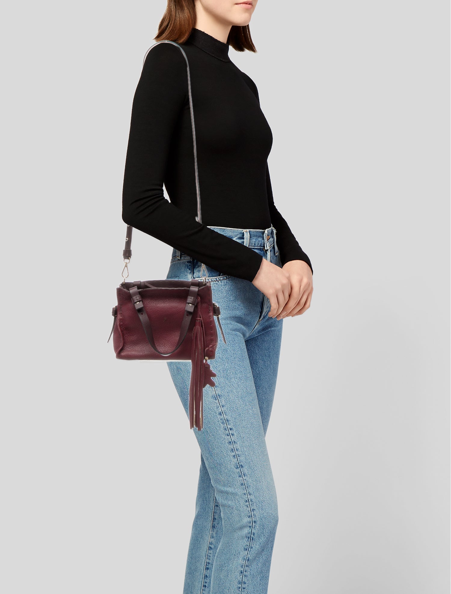 Henry Beguelin Leather Top Handle Bag