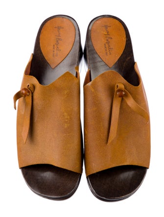 Henry Beguelin Suede Slides