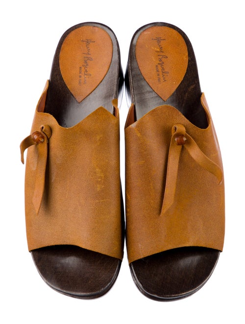 Henry Beguelin Suede Slides