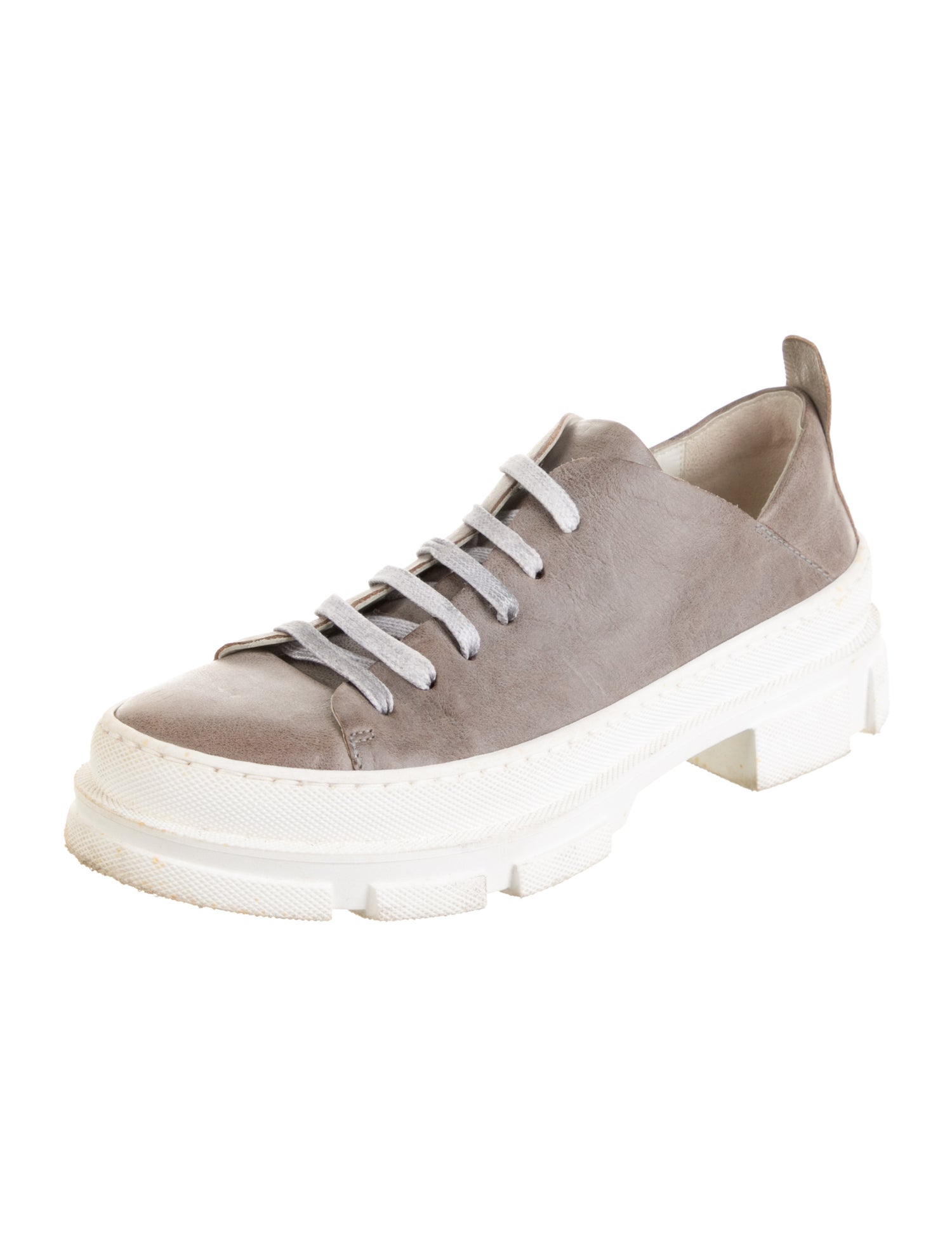 Henry Beguelin Leather Sneakers