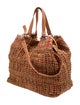 Henry Beguelin Raffia Top Handle Bag