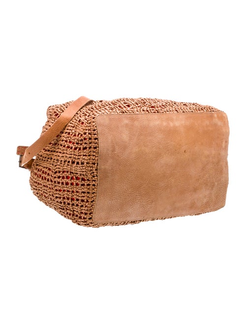 Henry Beguelin Raffia Top Handle Bag