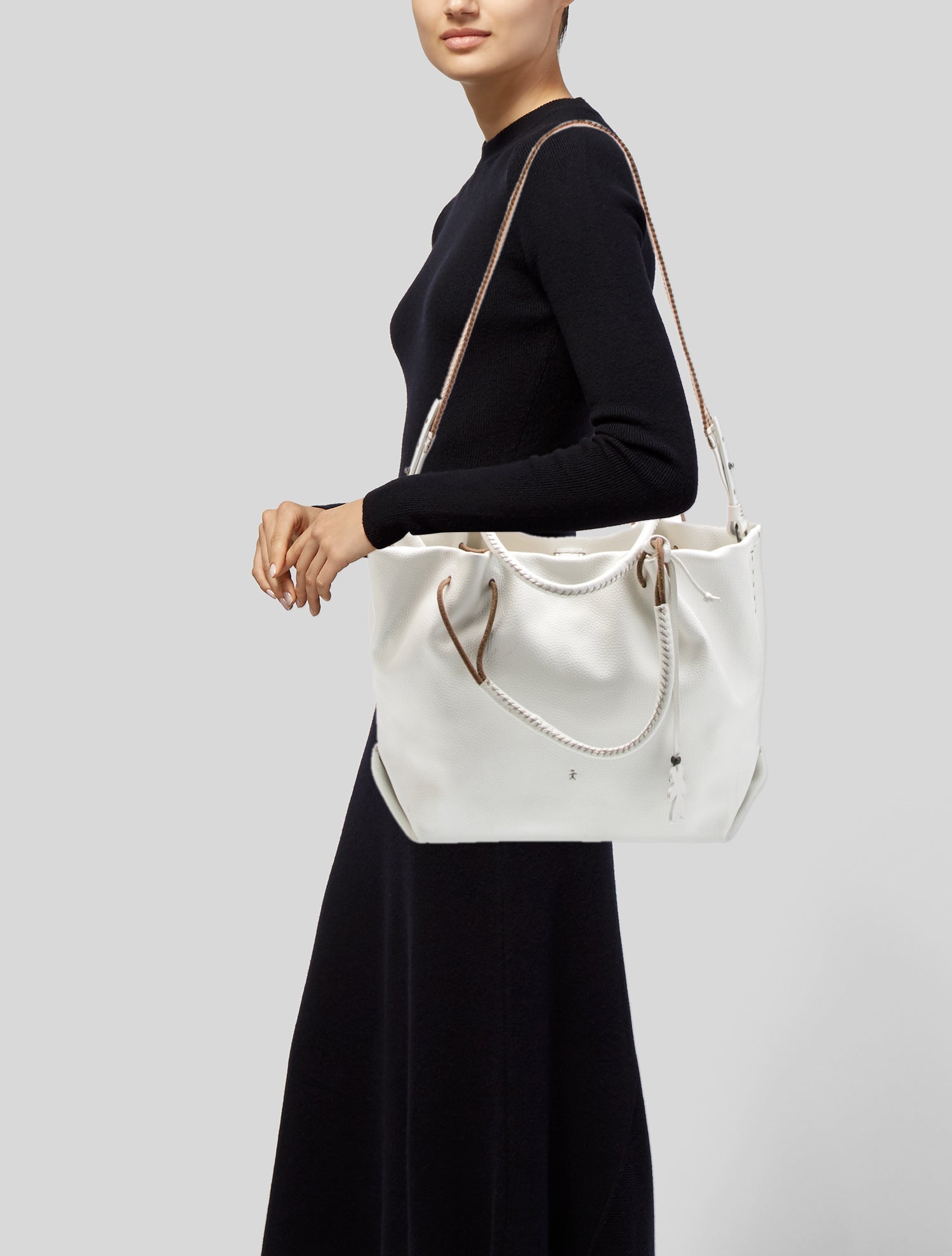 Henry Beguelin Leather Bucket Bag