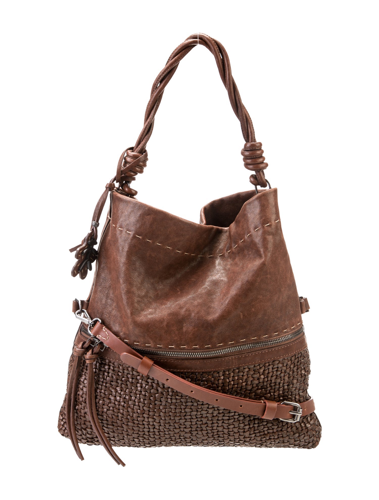Henry Beguelin Leather Shoulder Bag