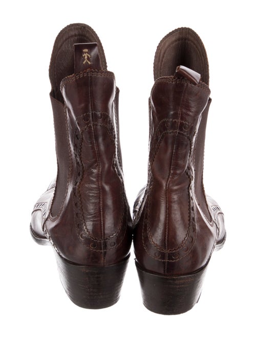 Henry Beguelin Leather Chelsea Boots