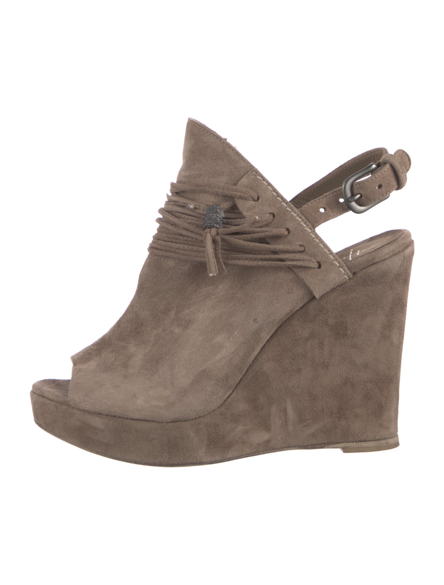 Henry Beguelin Suede Slingback Pumps