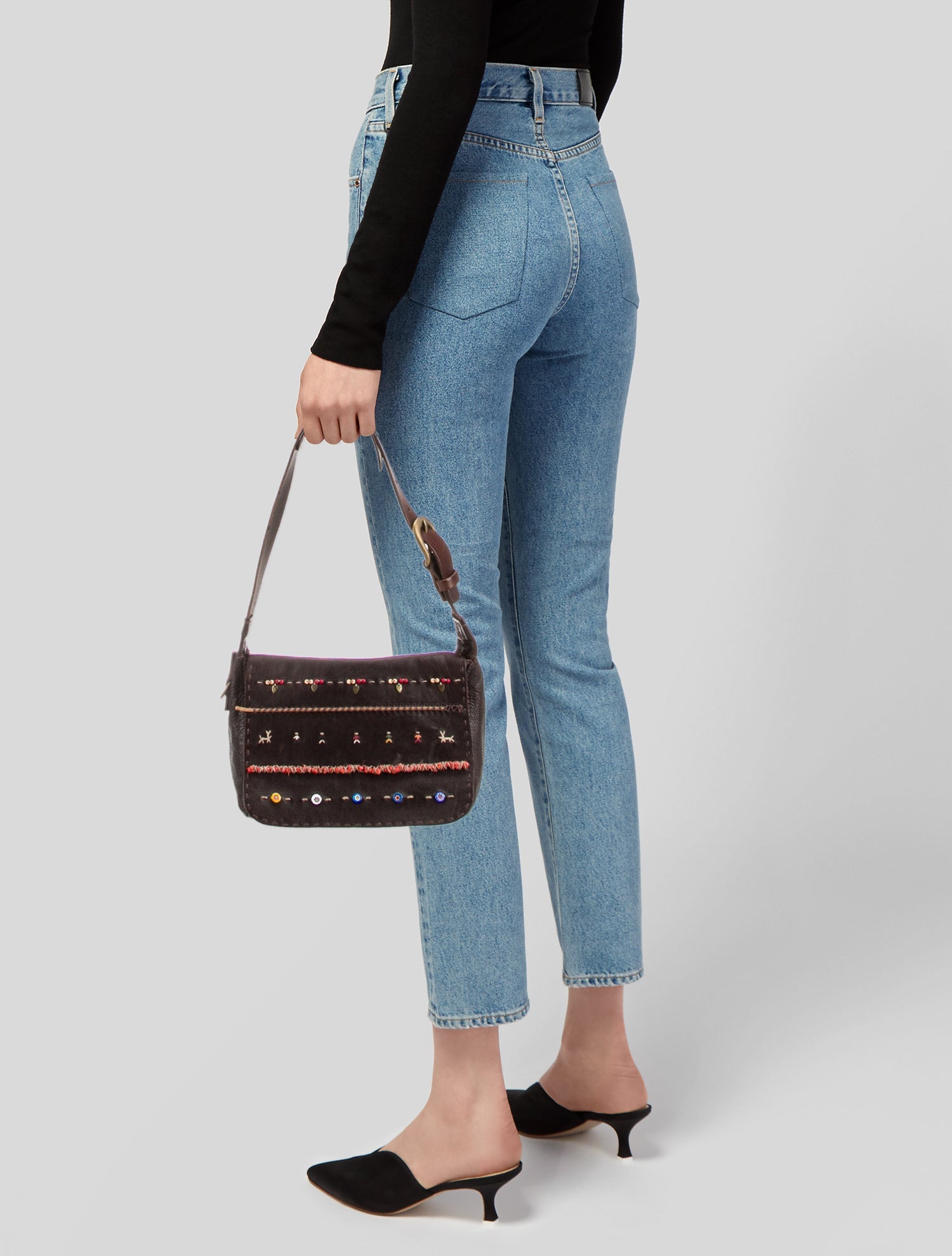 Henry Beguelin Leather Shoulder Bag