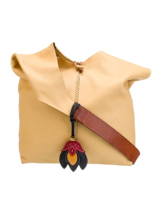 Henry Beguelin Leather Messenger Bag