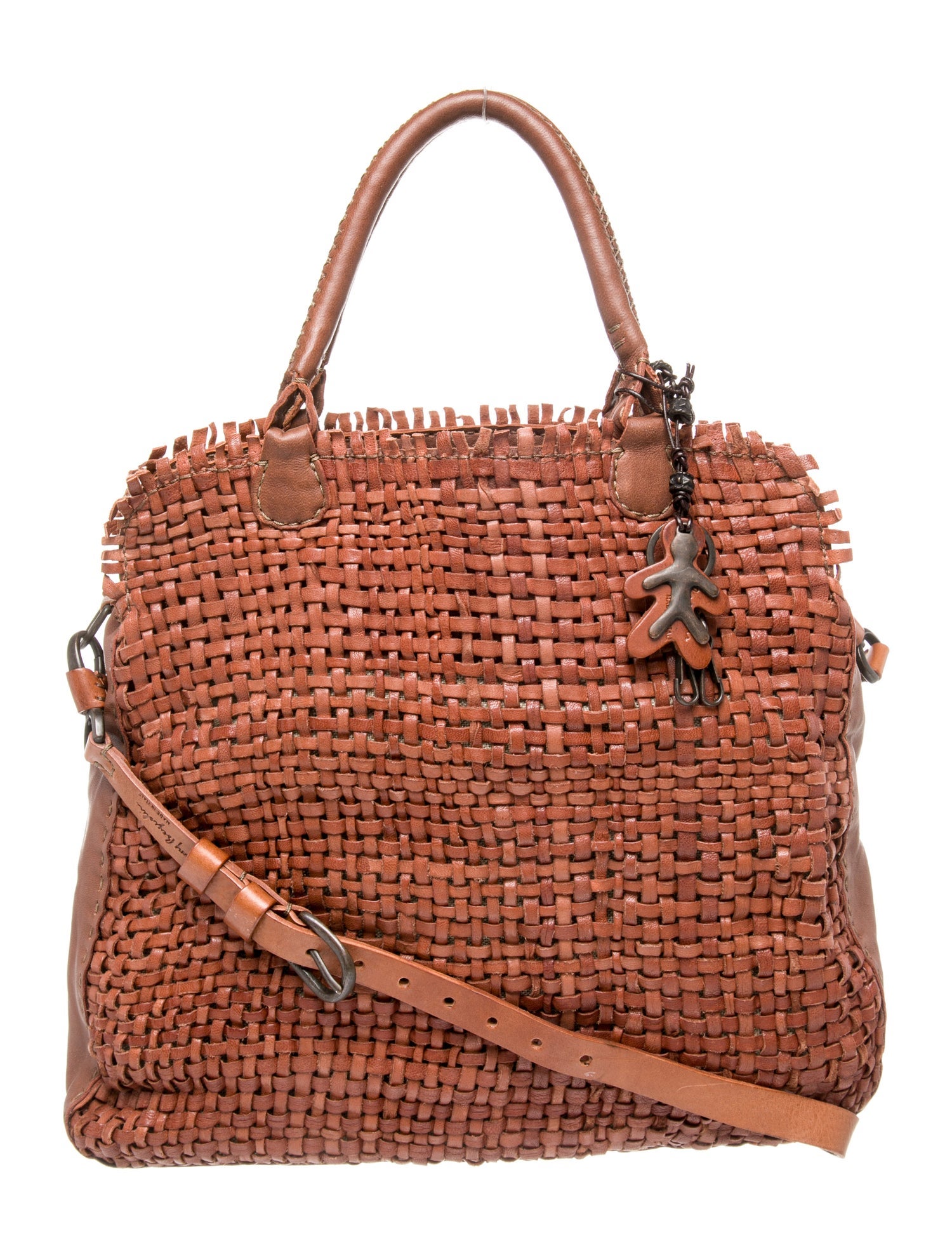 Henry Beguelin Leather Top Handle Bag