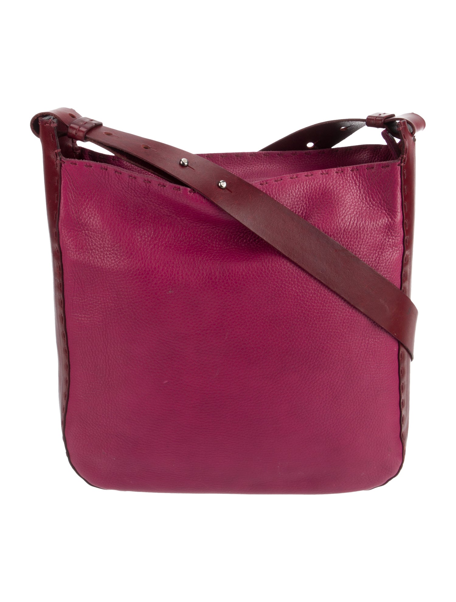 Henry Beguelin Leather Messenger Bag