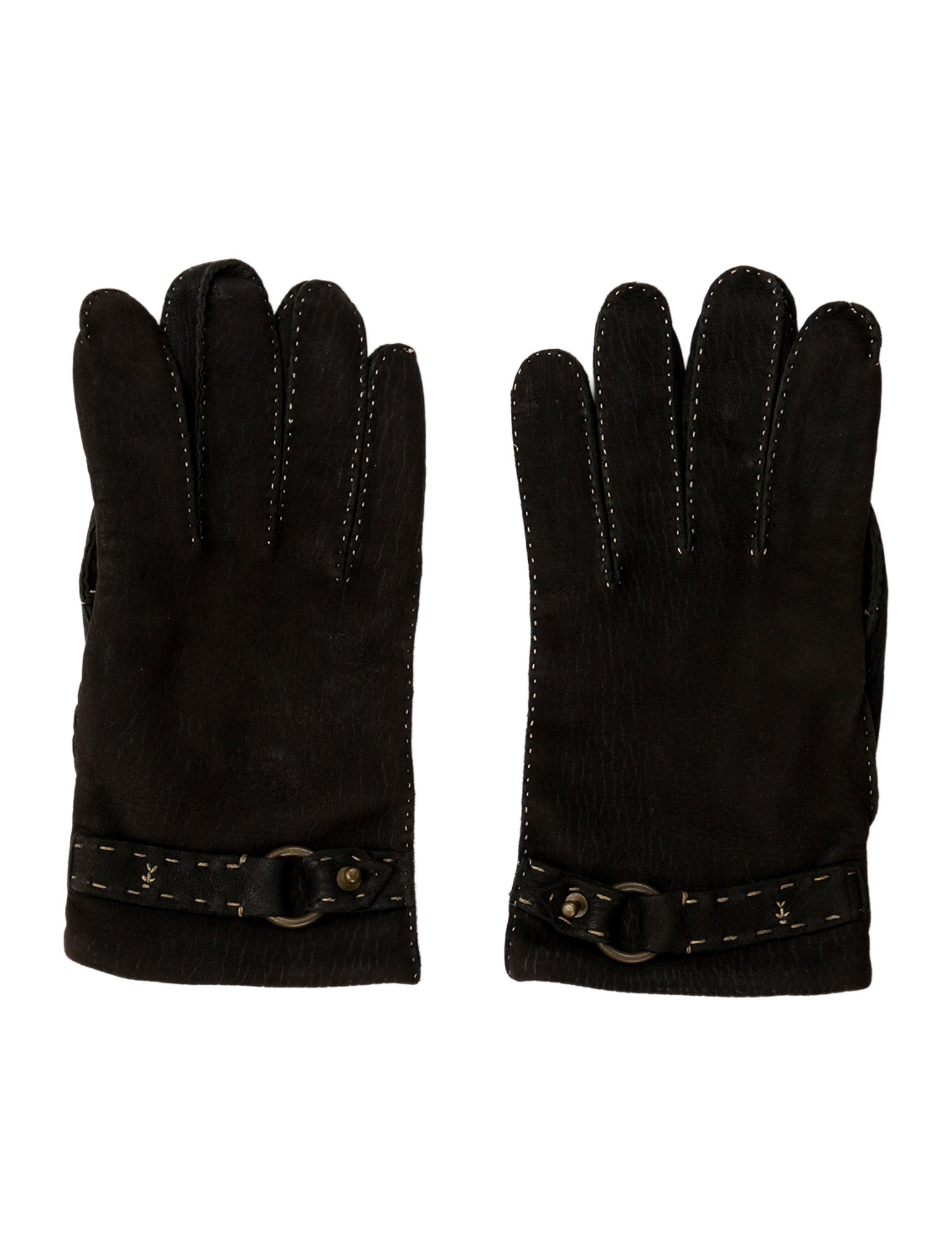 Henry Beguelin Men's suede gloves