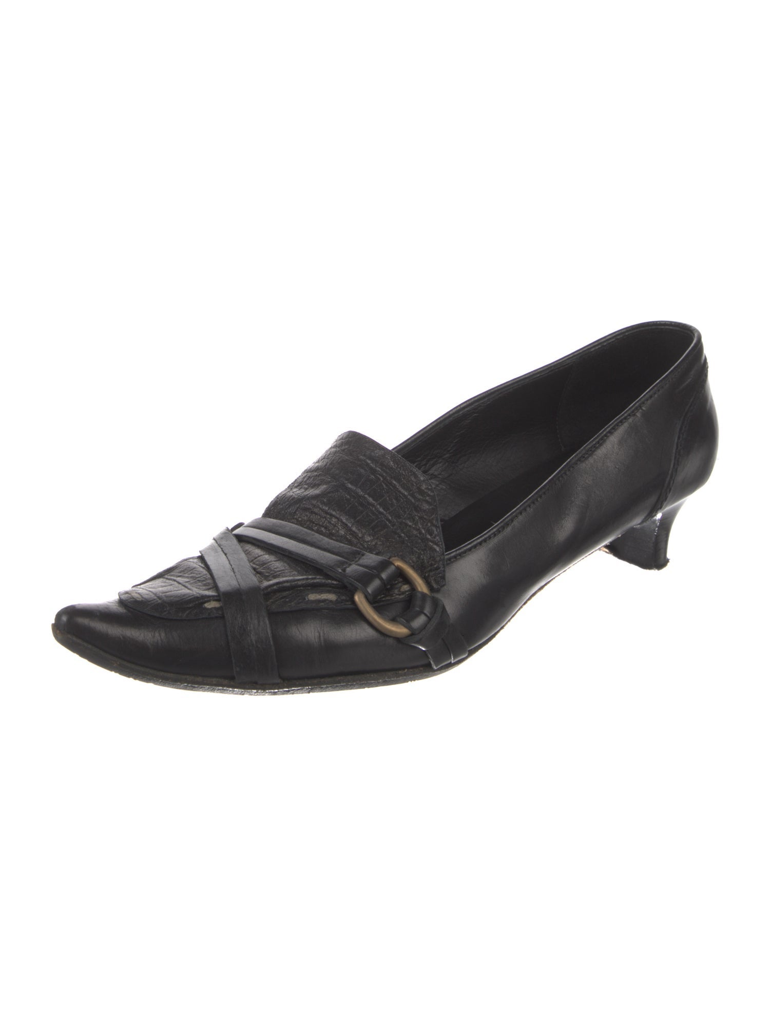 Henry Beguelin Ponyhair Pumps