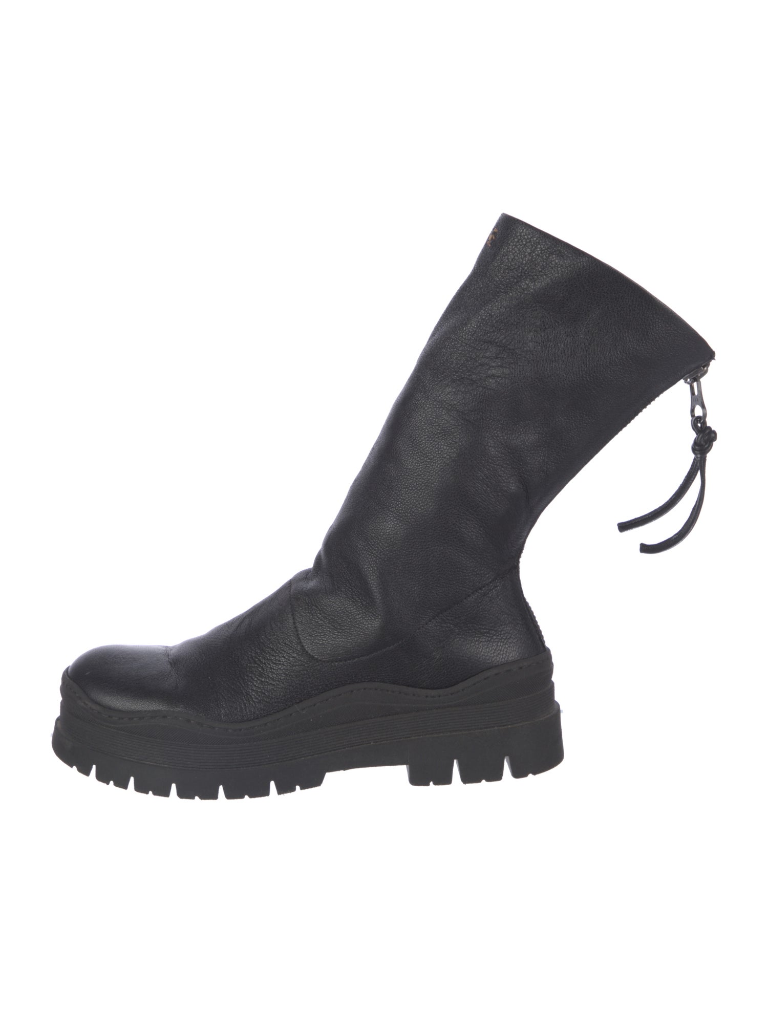 Henry Beguelin Leather Sock Boots