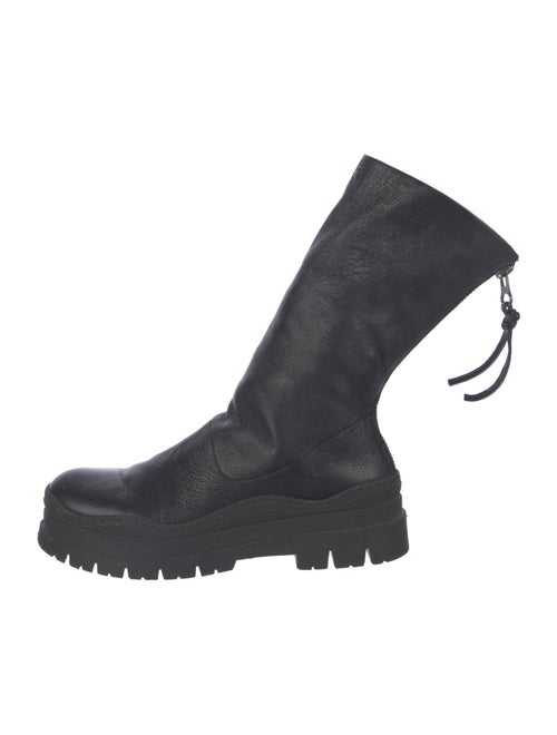 Henry Beguelin Leather Sock Boots