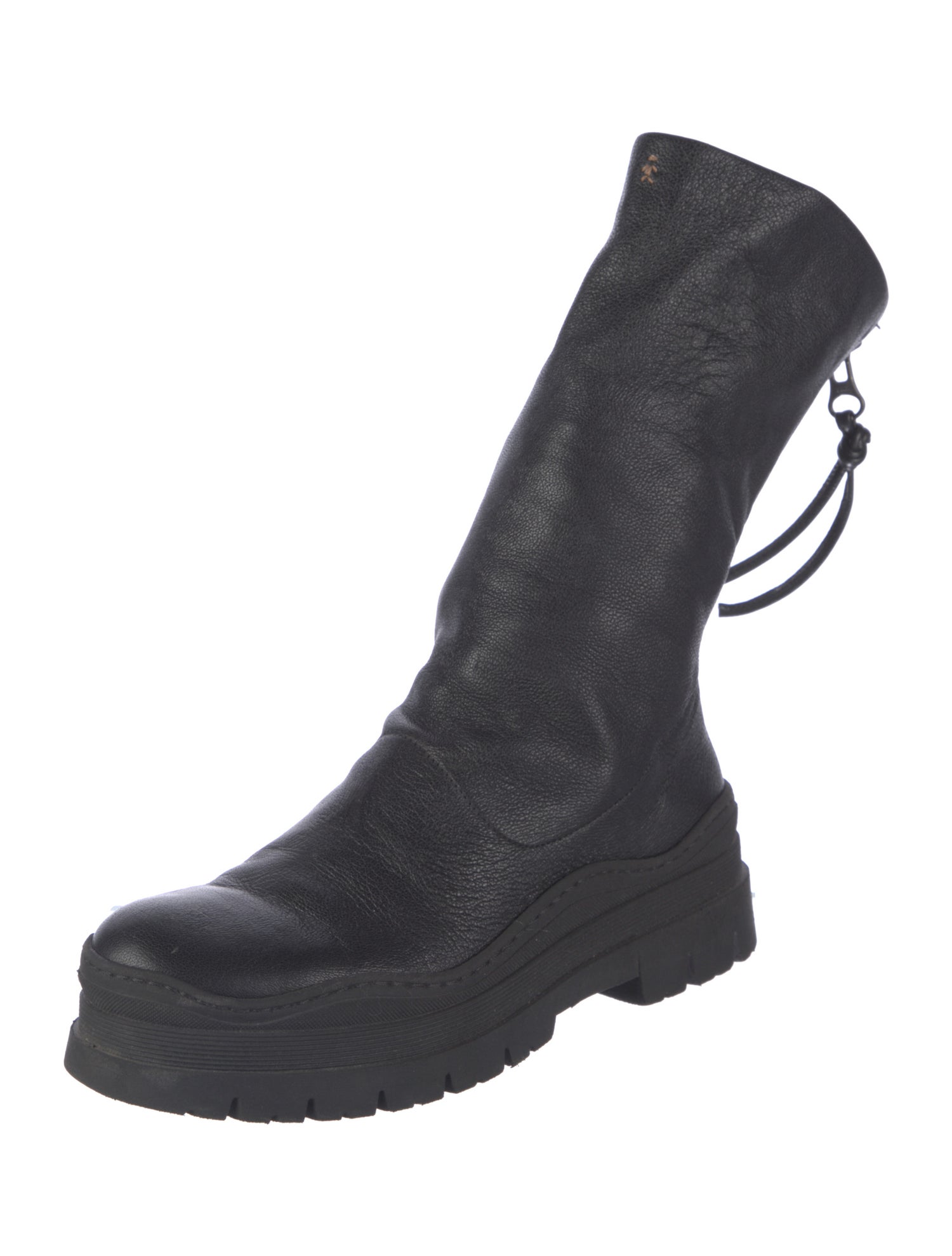 Henry Beguelin Leather Sock Boots