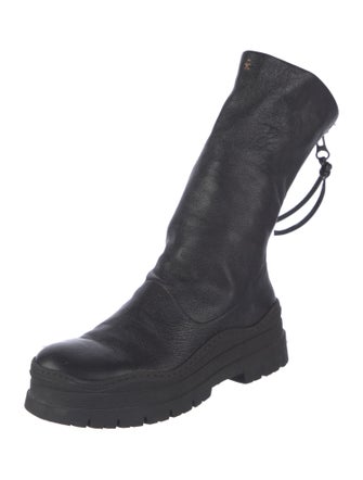 Henry Beguelin Leather Sock Boots