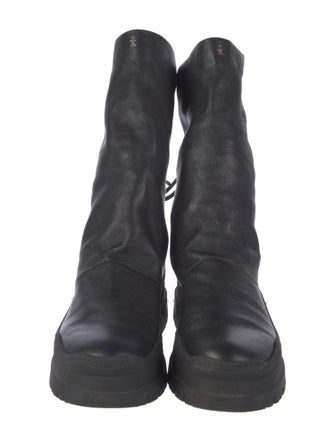 Henry Beguelin Leather Sock Boots