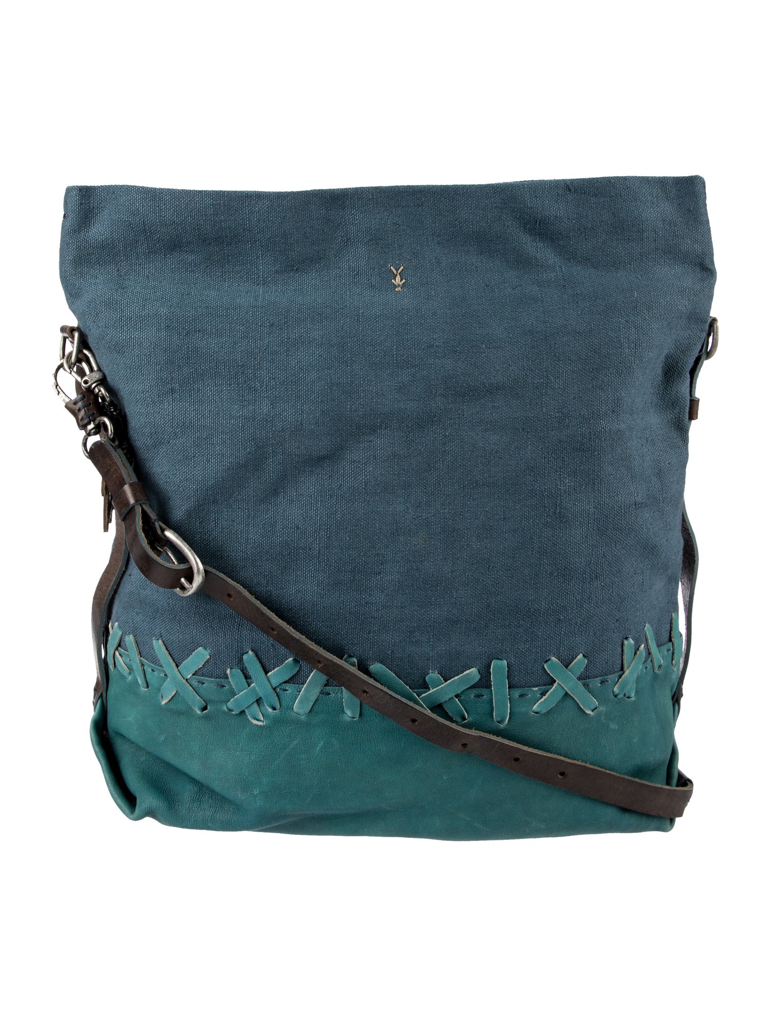 Henry Beguelin Leather Messenger Bag