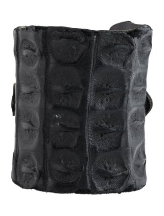 Henry Beguelin Crocodile Wrap Bracelet